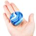June&Ann Blue Agate Palm Stone - Healing Gemstone for Meditation & Chakra Balancing - Buy Online on GoSupps.com