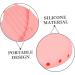 Baluue 2pcs Curling Iron Storage Bag Silicone Curling Iron Bag Portable Curling Iron Holder Bag Hair Curler Bag Storage Pouch Travel Storage Bag Hair Curler Pouch Hair Styling Bag 29.50X13.50X2.00CMx2pcs Pinkx2pcs - Buy Online on GoSupps.com