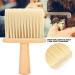 Neck Duster Brush Wooden Handle Haircut Neck Duster Brush For Barber Shop Hairstylist Broken Hair Sweep Brush for for Face and Neck - Buy Online on GoSupps.com