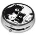 Cute Milk Bottle Bearround Pill Box | 3 Compartment Travel Organizer | Portable Pill Box for International Shipping - Buy Online on GoSupps.com