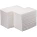 Luxury Disposable Linen-Feel Guest Hand Towels (100 Pack) - Ideal for Dinner Party Wedding - White Cloth-Like Paper Napkins - Buy Online on GoSupps.com