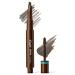 JOAH Brow Down To Me Dual Brow Pencil and Gel for Flawless Brows Black Brown Brown Black Gel