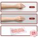 Rose Wax Roller Kit for Women and Men - Home Waxing Kit for Arms, Legs, and Body - Sensitive Skin Hair Removal - Roll On Wax Cartridge Refill - Buy Online on GoSupps.com