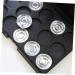 CRILSTYLEO 3pcs 15 Empty Cosmetic Case Travel Cosmetic Case Travel Makeup Case Empty Makeup Eyeshadow Silver - Buy Online on GoSupps.com