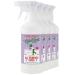 Rebel Green Natural All-Purpose Cleaning Spray - Essential Oil Multi-Surface Cleaner - Kid Safe, Pet Safe & Sustainable Cleaning Products - Lavender & Grapefruit Scent - (16 Ounce Bottles, 4 Pack)
