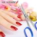 Nail Scissors 3 Pack - Blue & Pink Nail/Cuticle Scissors Set - Buy Online on GoSupps.com