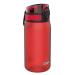 Ion8 Kids Water Bottle 350 ml/12 oz Leak Proof Easy to Open Secure Lock Dishwasher Safe BPA Free Carry Handle Hygienic Flip Cover Easy Clean Odour Free Carbon Neutral Red 350ml OneTouch 1.0