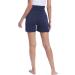 Amorbella Maternity Yoga Shorts - XXL Navy Blue | Pregnancy Lounge Wear Pants - Buy Online on GoSupps.com