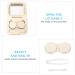 Milist Portable Contact Lens Case Kit with Mirror - Pink Contact Lens Organizer for School Home & Travel - Buy Online on GoSupps.com