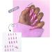 Coffin Shiny False Nails Long Ballet Flats Press Full Cover Acrylic False Nails Glue on Nails 24 Pieces for Women and Girls - Buy Online on GoSupps.com