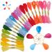 30 PCS Hair Accessory Set - Colorful Hair String, Yarn, Acrylic Leaf Charms for African Braids - Multicolor for Black Women and Girls - Buy Online on GoSupps.com