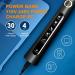 FamiHealth Rechargeable Electric Sonic Toothbrush for Adults - 5 Modes, 10 Heads, Black - Buy Online on GoSupps.com