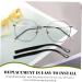 Buy Wofashpuret Metal Glasses Accessories - Universal Replacement Arms & Covers for Glasses & Sunglasses - 1 Pair Black 13.8x0.8cm - Buy Online on GoSupps.com