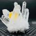Natural Clear Ghost Phantom Quartz Crystal Cluster Rock Stones and Crystals Specimen Home Decor Beautiful Crystal (Color : 400-450g) - Buy Online on GoSupps.com