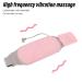 Vibration Massage & Menstrual Warming Belt - Electric Heated Hip & Uterus Pain Relief | 3 Levels | USB Powered - Buy Online on GoSupps.com