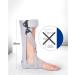 Adjustable Foot and Ankle Orthosis Support Brace for Foot Drop Rehabilitation - Small Left Size | Ideal for Hemiplegia & Stroke Recovery - Buy Online on GoSupps.com