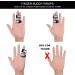 Smilcloud 20-Piece Adjustable Finger Clamp Set - Trigger Finger Protection for Small Middle & Ring Fingers | International Shipping Available - Buy Online on GoSupps.com