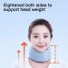 Youding Halskrause - Ergonomic Travel Head Support Pillow | Cotton Covered Sponge Inside | Ideal for Long-Distance Journeys & Home Sleep for Kids (Size M) - Buy Online on GoSupps.com