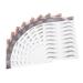 NOLITOY 9 Sheets Imitation Eco Eyebrow Sticker Stickers Transfer Eyebrows Imitation Eyebrow Sticker 21.5X14.5cm Black