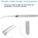 Multi-purpose Stainless Steel Nail Art Tweezers for Nail Art Cotton Ball Pincher Curved Forming Pliers for Nail Styling Nail Tools - Buy Online on GoSupps.com