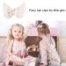 Unicorn Hair Bow Clips - Set of 2, PU Leather Alligator Clips for Toddler Girls and Kids - Buy Online on GoSupps.com