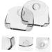 BeatifuFu 2-Piece Manual Razor Keeper Suction Cup Rack - Bathroom Organizer for Shavers - Buy Online on GoSupps.com