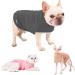 Buy Docio Soft & Warm Dog Sweater - Spring T-Shirt for Small Dogs & Cats - Gray (1 Pack) - Buy Online on GoSupps.com