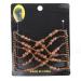 Magic Hair Comb Clip Magic Hair Beauty Decoration Comb(Brown)