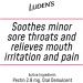 Luden's Sugar-Free Wild Cherry Throat Drops 25ct (Pack of 6) - Soothing Relief for Sore Throats - Buy Online on GoSupps.com