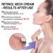 2PCs Retinol Neck Cream | Anti-Aging Moisturizer & Skin-Tightening Collagen Formula for Double Chin - Buy Online on GoSupps.com