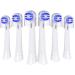 Replacement Toothbrush Heads Compatible with Oral-B iO Toothbrushes - Electric Brush Heads Compatible with Oral B io 3/4/5/6/7/8/9/10 Series Medium Bristles 6 Pack White White 1 Count (Pack of 6)