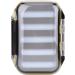 Spyminnpoo Flyfish Box - Double-Sided Plastic Fly Fishing Bait Holder Case with Foam - Vest Black Type A Zigzag - Buy Online on GoSupps.com