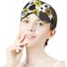 Buy Cow Print with Sunflowers Sleep Mask - Adjustable Eye Shades for Women | International Shipping Available - Buy Online on GoSupps.com