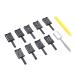 11Pcs/Set 3D Magnetic Artificial Nails & AccessoriesNail TipsCat Eye LED Polish UV Gel Magnet Manicure Stick