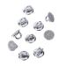 Sino Dental Orthodontic Brackets Lingual Buttons Bondable Double Wings Round Base with Rectangular Bondable Eyelets - 10 Packs (10pcs/pack) - Bond Eyelets - Buy Online on GoSupps.com