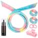 Heatless Curlers Headband 7 PCS Heatless Curls Set Soft Velour Heatless Hair Curler Hair Curlers No Heat for Short & Long Hair (Rainbow 7Pcs)