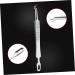 Baluue 6 Pcs Clip Blackhead Extraction Tool Kit Pimple Remover Pimple Extractor Silver Stainless Steel 1 count (Pack of 1) - Buy Online on GoSupps.com