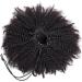 Aiokrtse Ponytail Extension Human Hair Afro Kinky Curly Clip in Drawstring Ponytail Hair Pieces for Women Natural Color 16 inches - Buy Online on GoSupps.com
