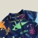 PythJooh Baby Boy Swimsuit | Zipper Rash Guard One Piece | Shark Print Shorts | 3-4 Years | Navy Dinosaur - Buy Online on GoSupps.com