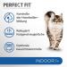 PERFECT FIT Indoor Adult Cat Dry Food - Chicken 750g & 4.5kg | Healthy Nutrition for Cats 1+ Year | International Shipping - Buy Online on GoSupps.com