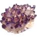 Amethyst Crystals 1pcs Purple Quartz Crystal Cluster Crystal Specimen Amethyst Cluster JIZTGEDM (Size : 300-400g) - Buy Online on GoSupps.com