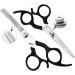 Haryali Professional Scissor Set- 6 Inch Hairdressing Barber Scissors and Hairdresser Thinning Scissors Set for Hair Cutting - Buy Online on GoSupps.com