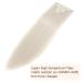 SEGO Clip In Hair Extensions 8 Part Set | 66cm Smooth Natural Ash Blonde & Silver Gray Mix | Premium Synthetic Hair - Buy Online on GoSupps.com