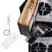 Buy Clear PVC Fashion Keychain Lipstick Holder | Stylish Outdoor Lipstick Sleeve Keychain - Buy Online on GoSupps.com