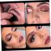 Housoutil 6 Pcs Eyeshadow Eye Makeup Eye Shadow Stamp Crease Tool Sealing Ring Make up 5*2.5cm Black - Buy Online on GoSupps.com