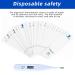 100 Pieces Digital Thermometer Probe Covers Disposable Thermometer Sleeves Universal Electronic Thermometer Covers for Accurate Sanitary Oral Rectal and Underarm Digital White 100pcs - Buy Online on GoSupps.com