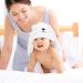Soft & Absorbent Hooded Bath Towels for Babies - 3 Piece Set (80x80 cm) | Cute Unisex Baby Bath Towels for Ages 0-5 - Buy Online on GoSupps.com