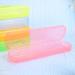 Alipis Travel Toothbrush Set - 5 PCS Toothbrush & Toothpaste Holder Case (21X5.5cm) - Perfect for International Travel - Buy Online on GoSupps.com