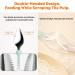 PLABBDPL 2Pcs Baby Fruit Double Head Scraping Spoon | Stainless Steel & Silicone Soft Spoon for Easy Feeding - Buy Online on GoSupps.com