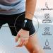 Impact Tied QB: Ultimate Universal Smartwatch Protection Bracelet - Compatible with Apple Watch Fitbit Garmin Samsung & More - Sizes L/XL Black - Buy Online on GoSupps.com